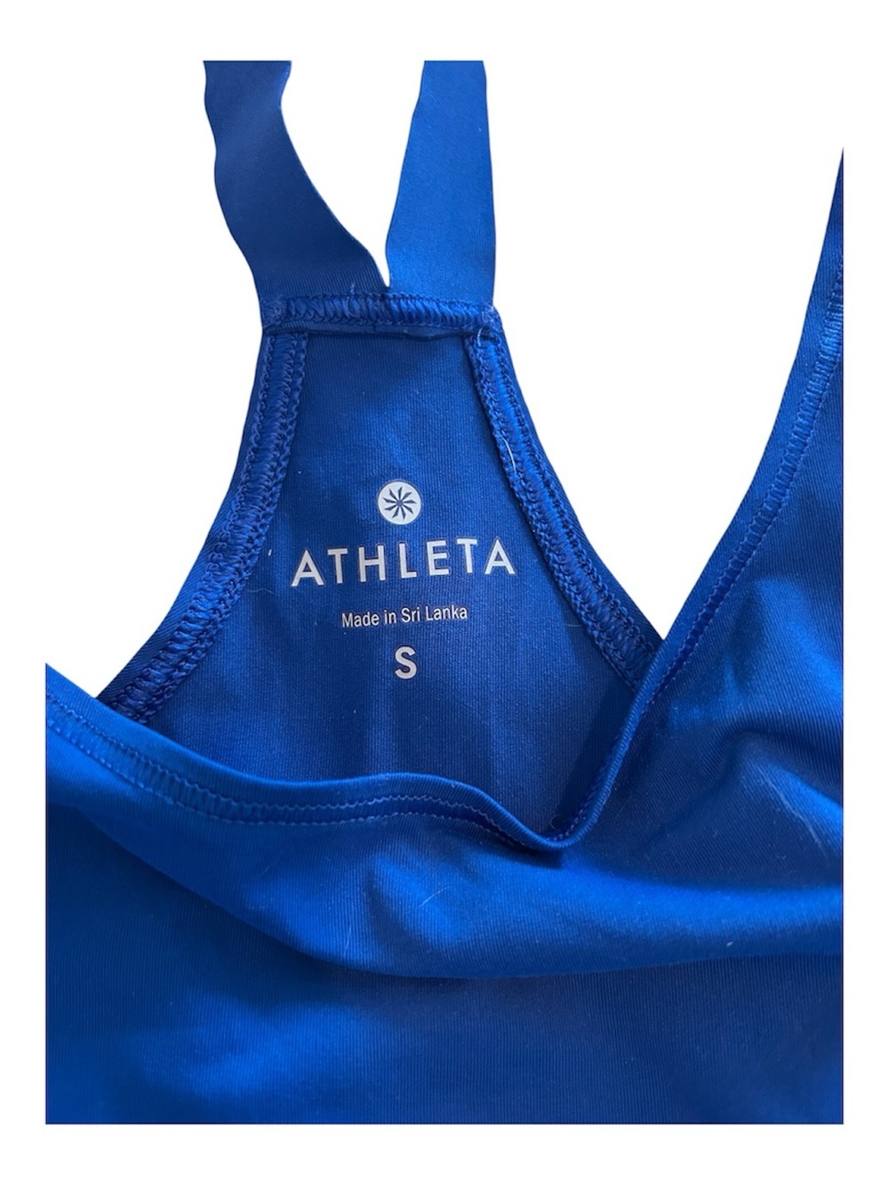 Athleta Rally Up Racerback Tank in Cobalt Blue Size S - Picture 4 of 6